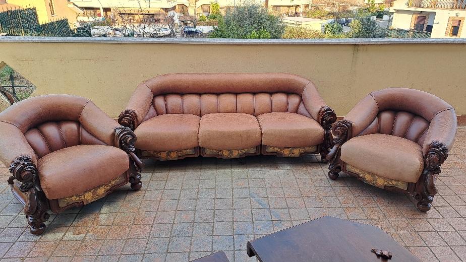 Salotto italiano anni 70