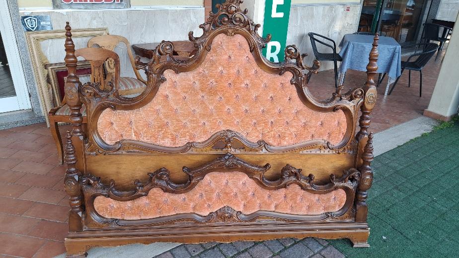 Letto matrimoniale anni 60