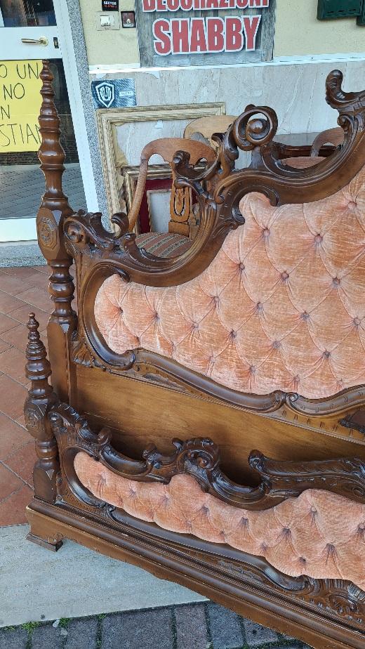 Letto matrimoniale anni 60