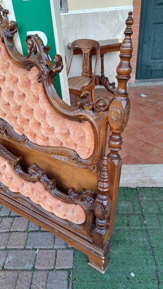 Letto matrimoniale anni 60