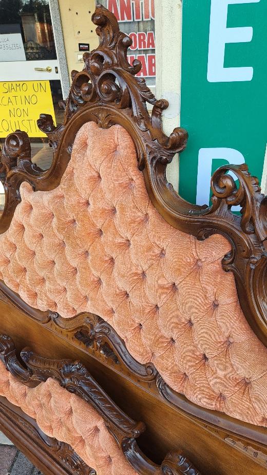 Letto matrimoniale anni 60