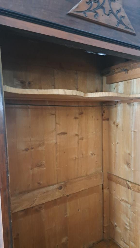 armadio italiano noce