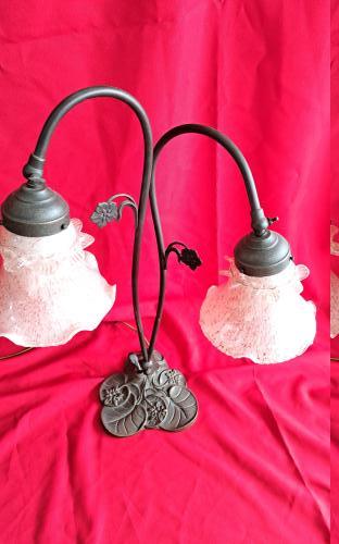 lampada liberty bronzo