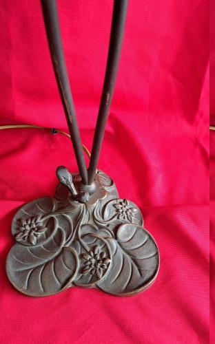 lampada liberty bronzo