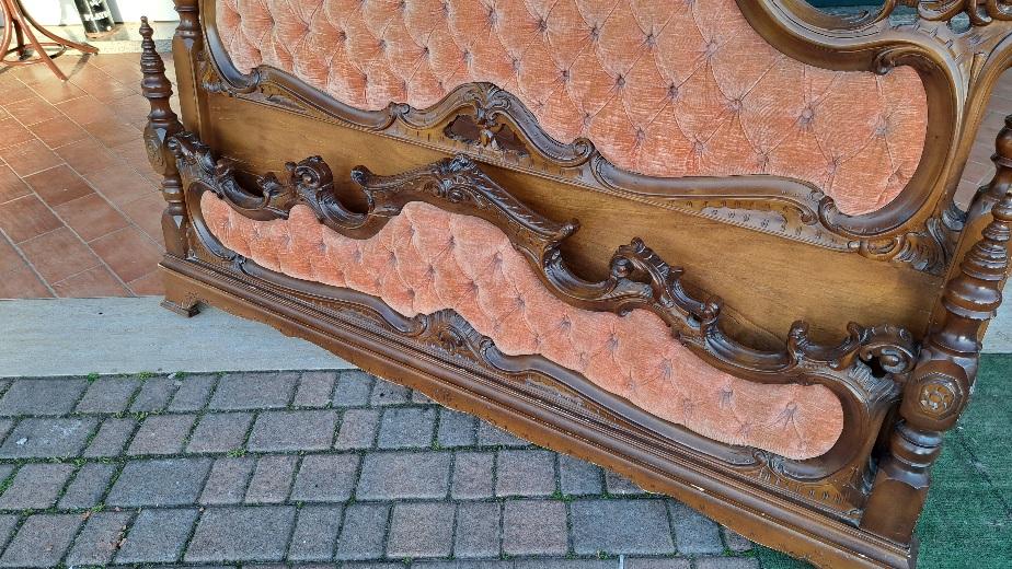 Letto matrimoniale anni 60